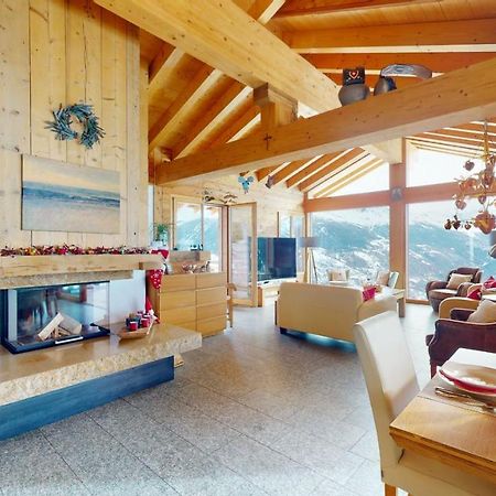 Etoiles Des Neiges Luxe & Jacuzzi Chalet 12 Pers By Alpvision Residences Hérémence Dış mekan fotoğraf